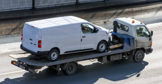 Van Towing Vehicle